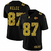 Nike Chiefs 87 Travis Kelce Black Leopard Vapor Untouchable Limited Jersey Dyin,baseball caps,new era cap wholesale,wholesale hats